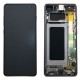 Samsung Galaxy S10 Plus Lcd+Touch Screen+Frame Prism Black ORIGINAL Renewed