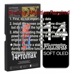 Apple iPhone 14 Pro Max Lcd+Touch Screen Black Diagnostic SOFT OLED DD