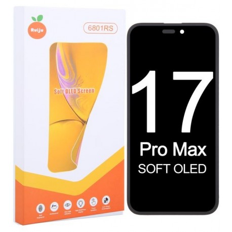 Apple iPhone 17 Pro Max Lcd+Touch Screen Black SOFT OLED RJ