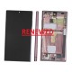 Samsung Galaxy S22 Ultra 5G Lcd+Touch Screen+Frame Burgundy (No Front Camera) ORIGINAL Renewed