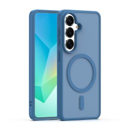 Samsung Galaxy A16 5G/4G Magsafe Matt Silicone Big Hole Dark Blue