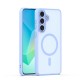 Samsung Galaxy A16 5G/4G Magsafe Matt Silicone Big Hole Light Blue