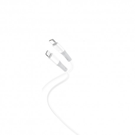 NB-Q226A PD Usb-C/Lightning DataCable 27W 1m White