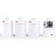 XO CE34 Wall Adapter Charger 2Usb +Micro Usb Data Cable 2,4A White