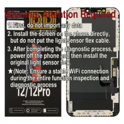 Apple iPhone 12/12 Pro Lcd+Touch Screen Black Diagnostic HARD OLED DD