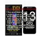 Apple iPhone 13 Pro Lcd+Touch Screen Black Diagnostic SOFT OLED DD