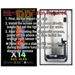Apple iPhone 14 Lcd+Touch Screen Black Diagnostic SOFT OLED DD