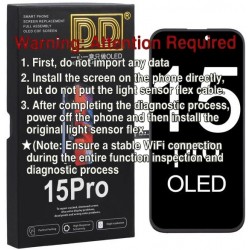 Apple iPhone 15 Pro Lcd+Touch Screen Black Diagnostic SOFT OLED DD
