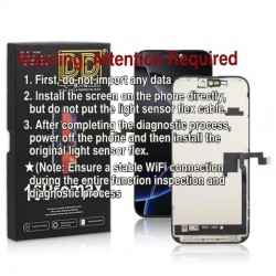 Apple iPhone 16 Pro Max Lcd+Touch Screen Black Diagnostic HARD OLED DD