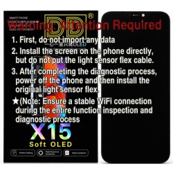 Apple iPhone 15 Lcd+Touch Screen Diagnostic SOFT OLED DD