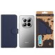 Xiaomi Redmi Note 15 Pro Plus 5G/Poco M8 Pro Tactical Field Notes Case Blue