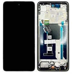 Motorola G56 Lcd+Touch Screen+Frame Black Oyster ORIGINAL