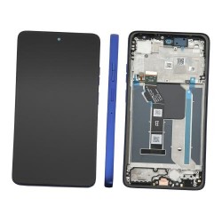 Motorola G56 Lcd+Touch Screen+Frame Dazzling Blue ORIGINAL