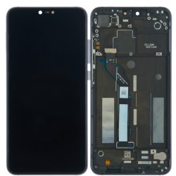 Xiaomi Mi8 Lite Lcd+Touch Screen+Frame Grey Refurbished ORIGINAL