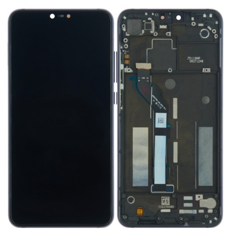 Xiaomi Mi8 Lite Lcd+Touch Screen+Frame Grey Refurbished ORIGINAL