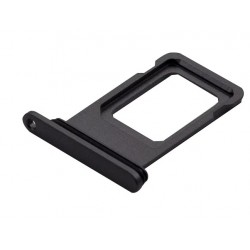 Apple iPhone 11 Sim Card Tray Black Pulled
