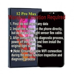 Apple iPhone 12 Pro Max Lcd+Touch Screen Black Diagnostic SOFT OLED GX