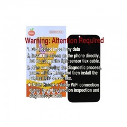 Apple iPhone 16 Pro Max Lcd+Touch Screen Black Diagnostic SOFT OLED RJ