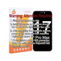 Apple iPhone 17 Pro Max Lcd+Touch Screen Black Diagnostic SOFT OLED RJ