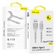 Blavec Raptor Braided CRA-UC3WS10 PD Usb/Usb-C DataCable 1m White