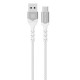 Blavec Raptor Braided CRA-UC3WS10 PD Usb/Usb-C DataCable 1m White