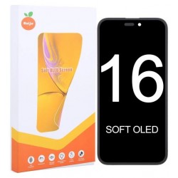 Apple iPhone 16 Lcd+Touch Screen Black SOFT OLED RJ