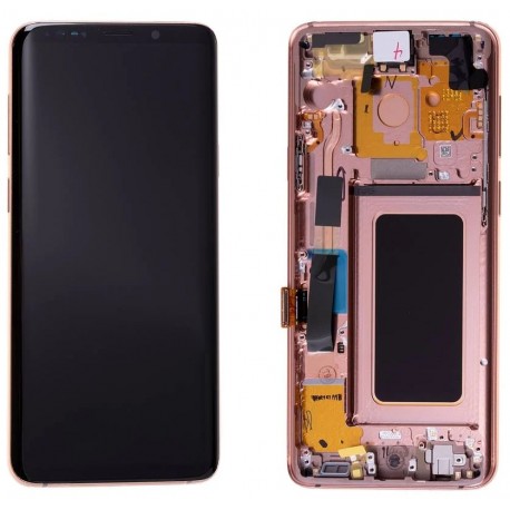 Samsung Galaxy S9 Plus Lcd+Touch Screen+Frame Gold ORIGINAL
