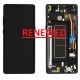 Samsung Note 8 Lcd+Touch Screen+Frame Black ORIGINAL Renewed