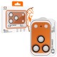 Apple iPhone 17 Pro Tempered Glass for Camera Island 95% AR+AF Full Metal Orange