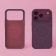 Apple iPhone 17 Pro Thin Magsafe Silicone Dark Cherry