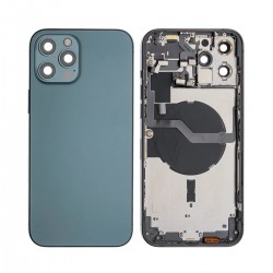 Apple iPhone 12 Pro Max Full Housing All Parts(Vibra/NFC/Charging Connector/Power/Volume/Flash Flex/Sim Tray) Blue GRADE A