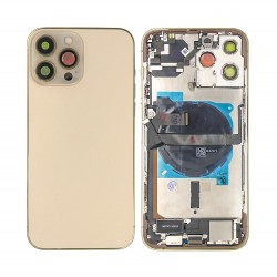 Apple iPhone 13 Pro Max Full Housing All Parts(Vibra/NFC/Charging Connector/Power/Volume/Wifi/Flash Flex/Sim Tray)Gold GRADE A