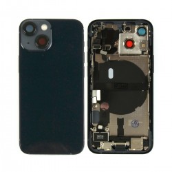 Apple iPhone 13 Mini Full Housing All Parts(Vibra/NFC/Charging Connector/Power/Volume/Wifi/Flash Flex/Sim Tray)Black GRADE A