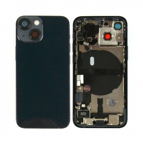 Apple iPhone 13 Mini Full Housing All Parts(Vibra/NFC/Charging Connector/Power/Volume/Wifi/Flash Flex/Sim Tray)Black GRADE A