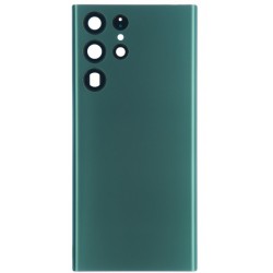Samsung Galaxy S22 Ultra 5G BatteryCover+Camera Lens Green ORIGINAL SWAP