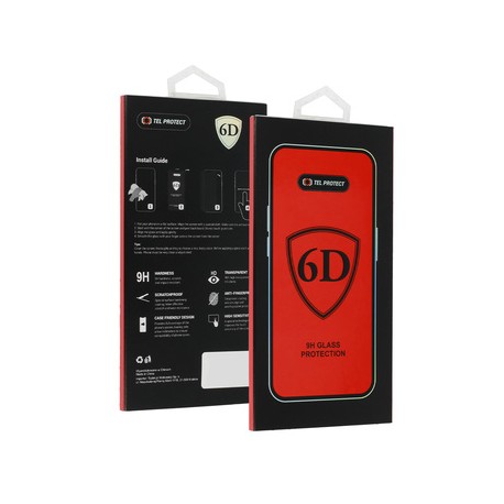 Apple iPhone 11 Pro/X/ XS 6D Full Glue Tempered Glass Black