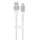 Blavec Raptor Braided CRA-UC6WS10 PD Usb/Usb-C DataCable 66W 6A 1m White