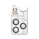 Apple iPhone 17 Pro/17Pro Max Tempered Glass for Camera Lens Silver 3D Protect 3pcs