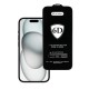 Apple iPhone 16 6D Full Glue Tempered Glass Black