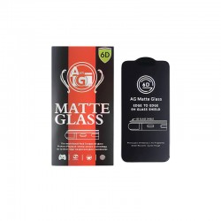 Xiaomi Redmi Note 13 4G/5G Tempered Glass 6D Full Glue Matt Tempered Glass Black