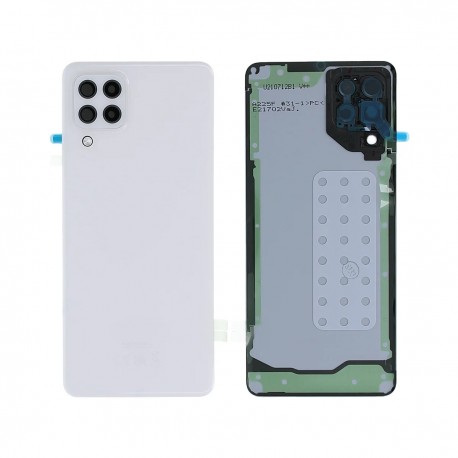 Samsung Galaxy A22 4G BatteryCover+Camera Lens White GRADE A