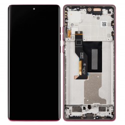 Motorola Edge 50 Fusion Lcd+Touch Screen+Frame Hot Pink Refurbished ORIGINAL