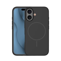 Apple iPhone 16 Thin Mag Silicone Black