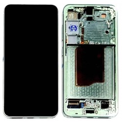 Samsung Galaxy S25 5G Lcd+Touch+Frame Mint/Green ORIGINAL