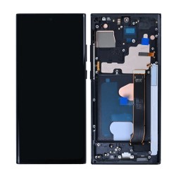 Samsung Galaxy Note 20 Ultra 5G Lcd+Touch Screen+Frame Black GRADE A SOFT OLED