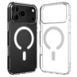 Apple iPhone 18 Pro Max/17 Pro Max Mercury Jell Hard MagSafe Silicone Transparent