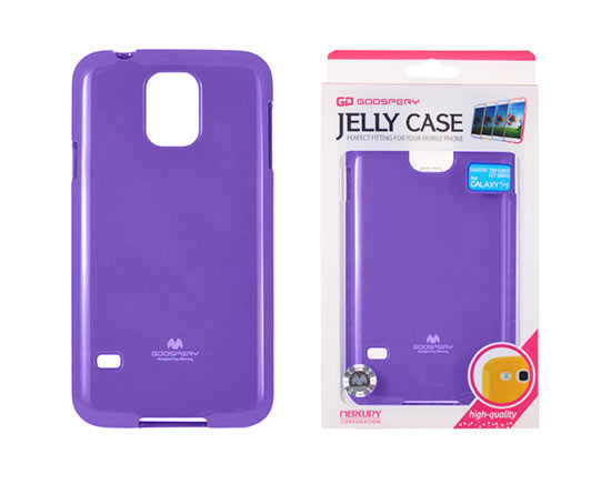 Jelly Silicone Samsung Galaxy S5/G900 violet