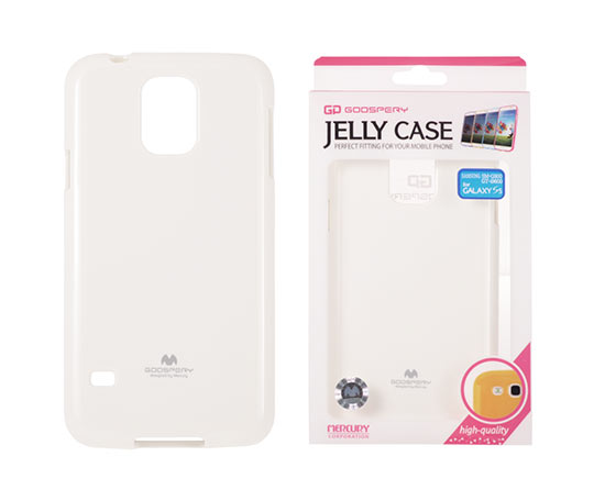 Jelly Silicone Samsung Galaxy S5/G900 white
