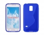 Silicone S-Line Samsung Galaxy S5 Mini/SM-G800F blue