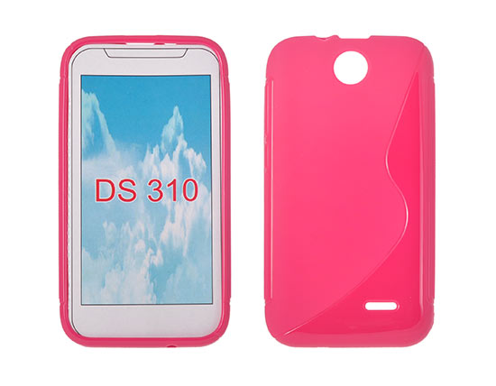 Silicone HTC Desire 310 pink